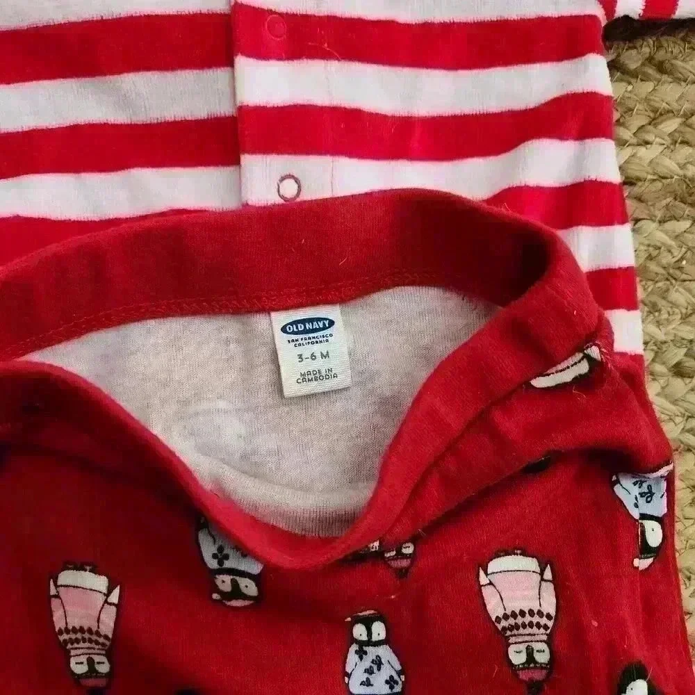 Baby Christmas Holiday Pajama Bundle 3-6months Unisex‎